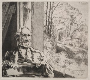 Meyer-Heine by Felix Bracquemond
