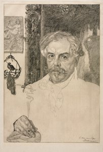 Portrait of Edmond de Goncourt