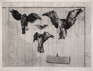 The Top of the Swing-Door by Felix Bracquemond