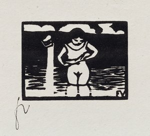 Girl Removing her Shirt, VI from 