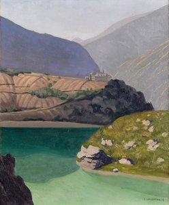 Lake Geronde, Sierre, 1919