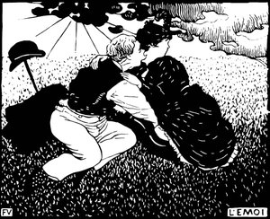 The Stir by Felix Edouard Vallotton