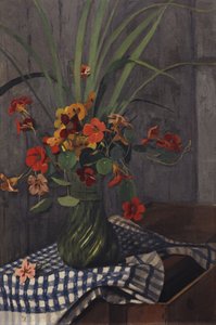 Nasturtiums by Felix Edouard Vallotton