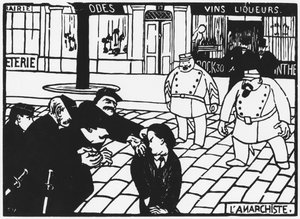 The Anarchist, 1892 by Felix Edouard Vallotton