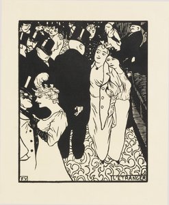 The Stranger by Felix Edouard Vallotton