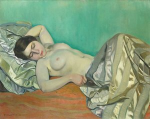 Torso of a Reclining Woman by Felix Edouard Vallotton