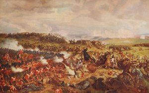 Charge of the French Cuirassiers at Waterloo