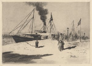 Wharf at Trouville