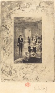 The Betrothed by Felix Hilaire Buhot