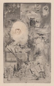 Japanese Baptism by Felix Hilaire Buhot