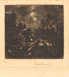 La Ronde de Nuit Night Patrol, 1878 by Felix Hilaire Buhot