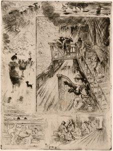 The Passage by Felix Hilaire Buhot