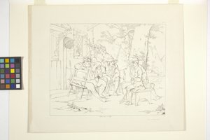 Illustrations Of Rip Van Winkle, Plate 3 by Felix Octavius Carr Darley