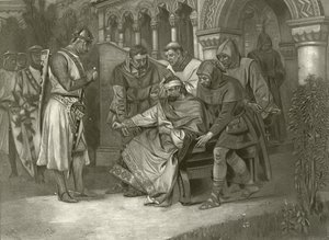 King John. Act V, Scene VII by Felix Octavius Carr Darley