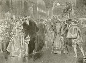 Much Ado about Nothing. Act II, Scene I (engraving)
