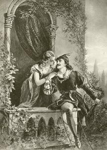Romeo and Juliet. Act III-Scene V by Felix Octavius Carr Darley
