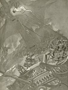 The Tempest. Act I, Scene I by Felix Octavius Carr Darley