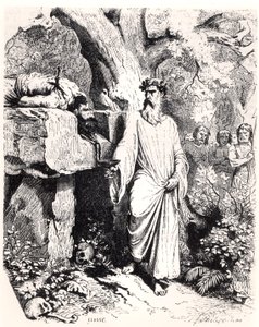 Human Sacrifice by a Gaulish Druid, from 