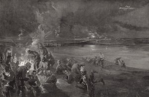 Germans on the Watch at the River Maas by Felix Schwormstadt