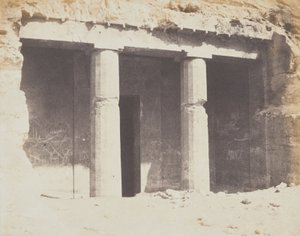 Rock-Cut Architecture--Tomb of Khnumhotep, Beni-Hasan