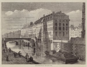 Paris Demolitions, the Hotel Dieu by Felix Thorigny