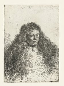 The Great Jewish Bride by Ferdinand Bol (attributed to)