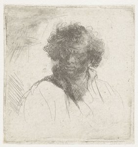 Bust of a Man with a Distorted Face