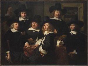 The Regents of the Nieuwezijds Huiszittenhuis by Ferdinand Bol