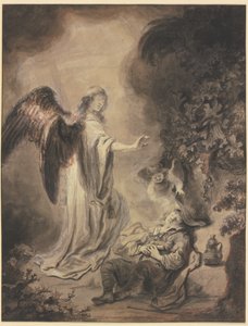 The Angel Appears to Jacob in a Dream by Ferdinand Bol