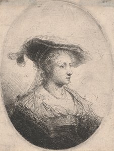 Woman in Oval
