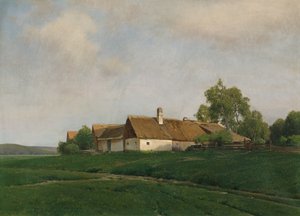 Courtyard in the Waldviertel by Ferdinand Brunner