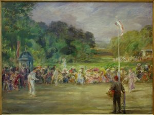 Tennis Tournament in Bad Homburg vor der Höhe by Ferdinand Brutt