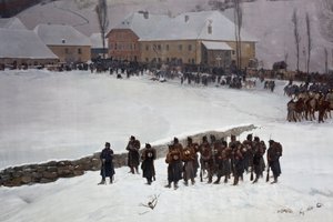 Bourbaki Panorama by Ferdinand & Castres Edouard (1838-1902) Hodler