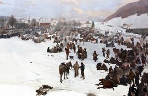 Bourbaki Panorama by Ferdinand & Castres Edouard (1838-1902) Hodler