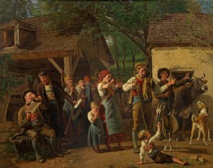 The Seizure by Ferdinand Georg Waldmüller