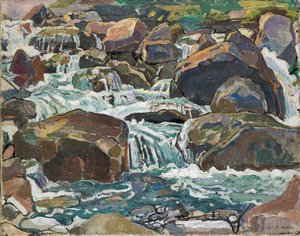 Mountain Creek near Champéry