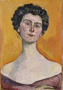 Portrait of Clara Pasche-Battié, 1914