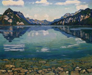 Thunersee with Reflection