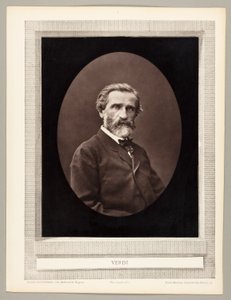 Giuseppe Verdi (Italian composer, 1813-1901) by Ferdinand J. Mulnier