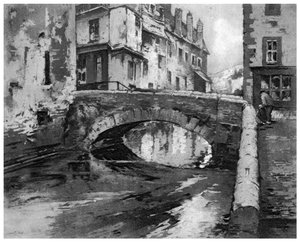 Pont Breton by Ferdinand Jean Luigini