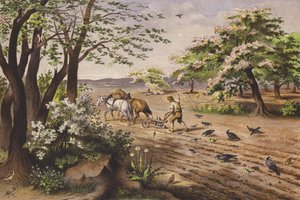 April by Ferdinand Karl Klimsch