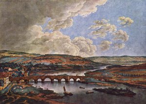 The Main Bridge near Aschaffenburg (Aschaffenburg Cycle)