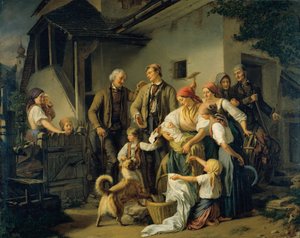 The Foundling by Ferdinand Mallitsch