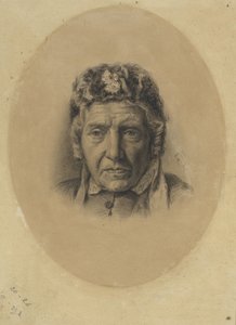 Portrait of J.M. Vogelsang by Ferdinand Oldewelt