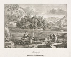 Seven Views in Salzburg and Berchtesgaden: Rosenecker Garden Salzburg