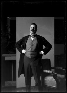 Portrait of Charles Wittgenstein (1847-1913) by Ferdinand Schmutzer