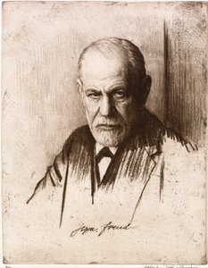 Portrait of Sigmund Freud