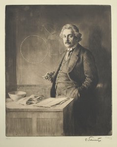 Portrait of Albert Einstein