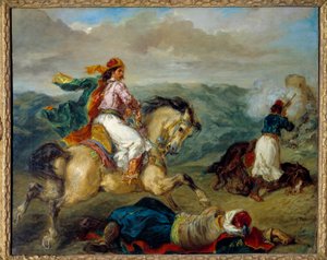 An Episode of the War in Greece by Ferdinand Victor Eugene Delacroix