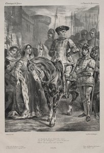 Duguesclin by Ferdinand Victor Eugene Delacroix